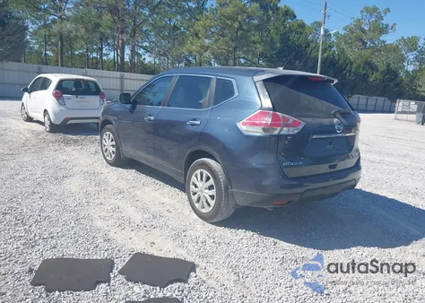 2015 Nissan Rogue S z USA, uszkodzony, nr VIN KNMAT2MT1FP551226